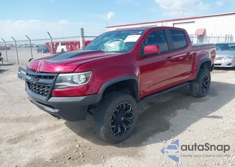 2018 Chevrolet Colorado Zr2 from USA, damaged, VIN 1GCGTEEN0J1292347